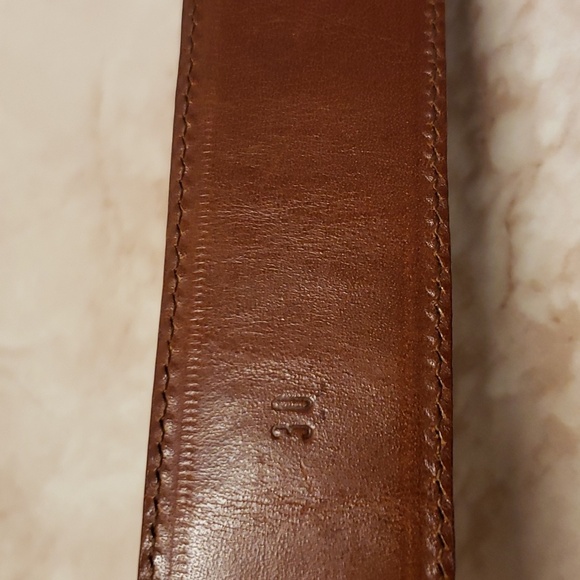 Ralph Lauren brown genuine american Alligator unisex belt 30 main image 6